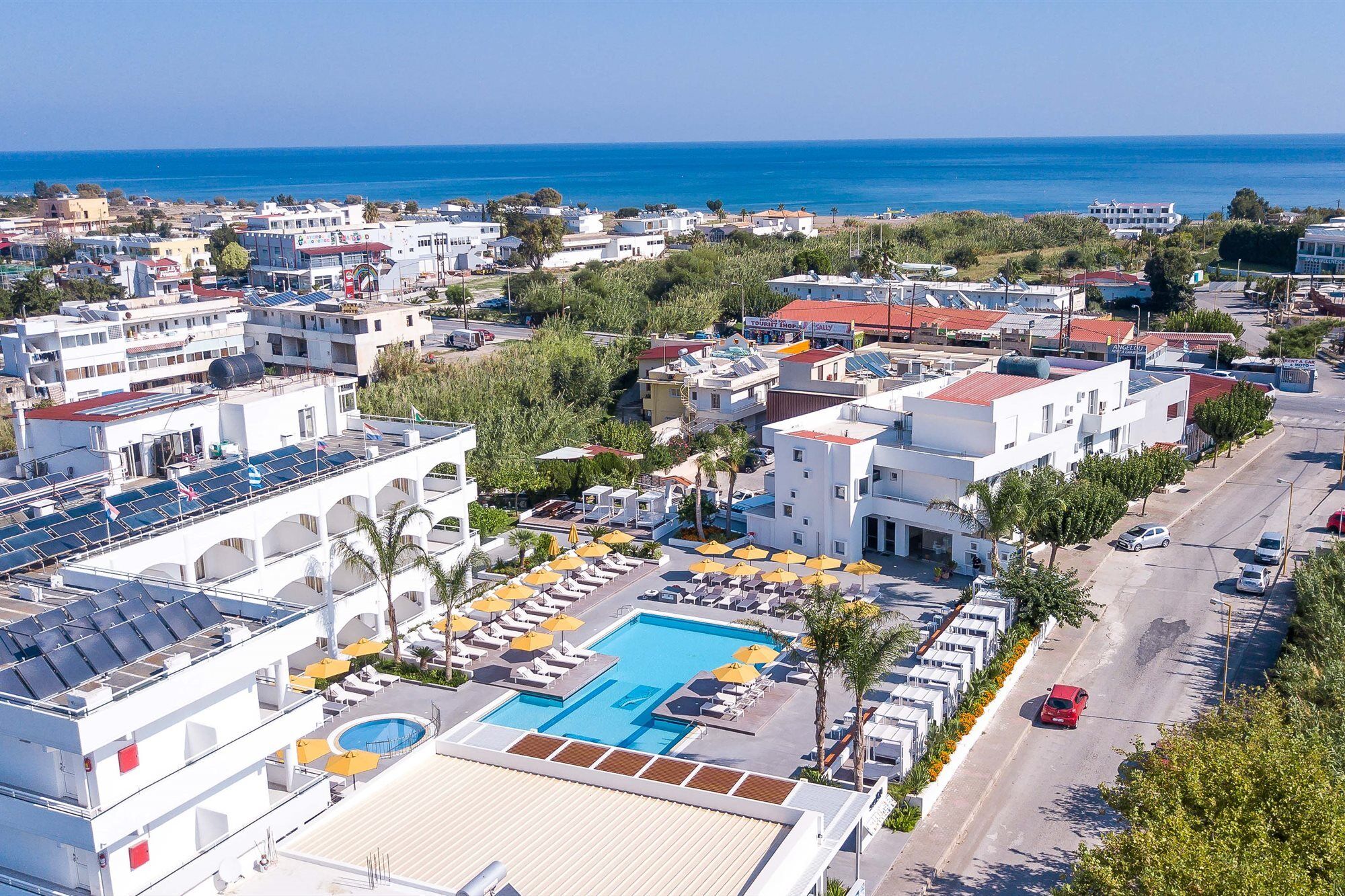 Orion Hotel Faliraki Exterior foto