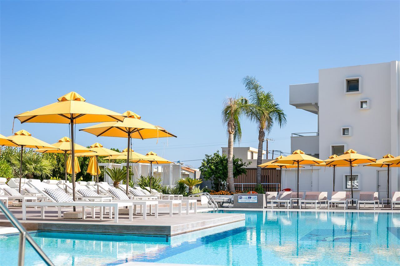 Orion Hotel Faliraki Exterior foto